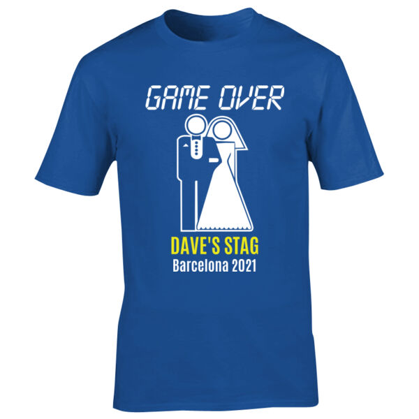 Game Over Stag Design Thumbnail